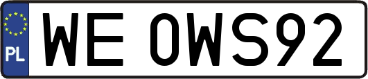 WE0WS92
