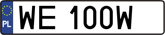 WE100W