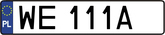 WE111A