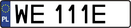 WE111E