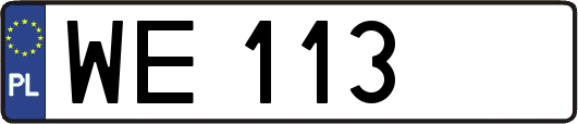 WE113