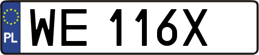 WE116X