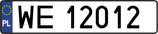 WE12012