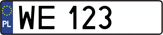WE123