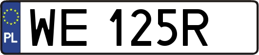 WE125R