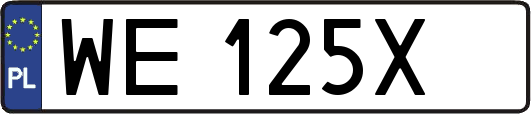 WE125X