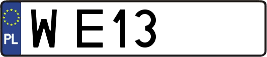WE13