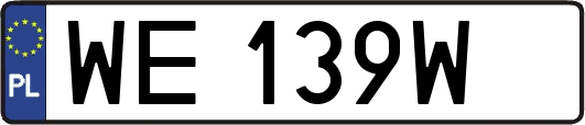 WE139W