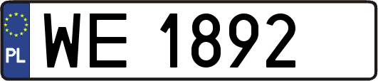 WE1892