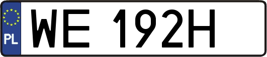 WE192H