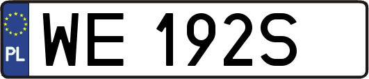 WE192S