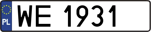 WE1931