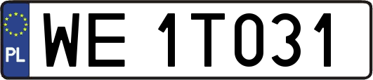 WE1T031