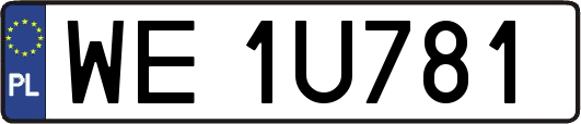 WE1U781