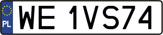 WE1VS74