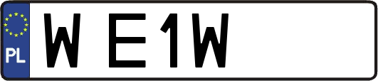WE1W