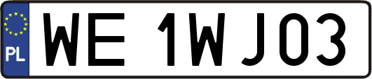 WE1WJ03
