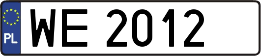 WE2012