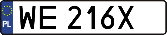 WE216X