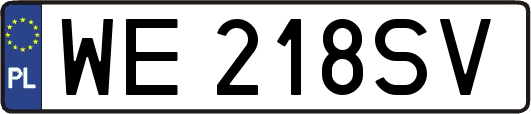 WE218SV