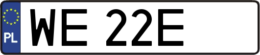 WE22E