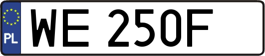 WE250F