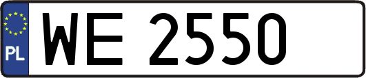 WE2550