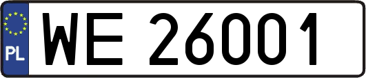 WE26001