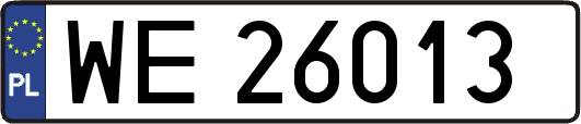 WE26013