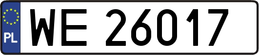 WE26017