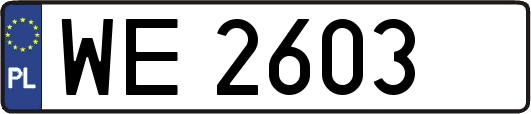 WE2603