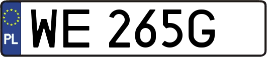 WE265G