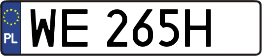WE265H
