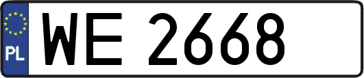 WE2668