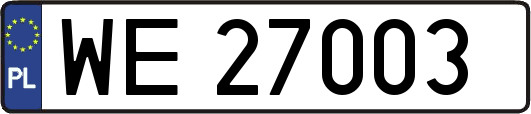 WE27003