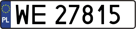 WE27815