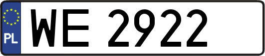 WE2922