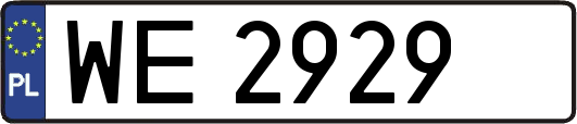 WE2929