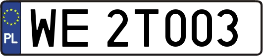 WE2T003