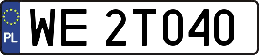 WE2T040
