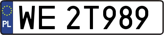WE2T989