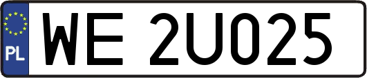 WE2U025
