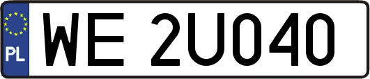 WE2U040