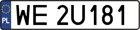 WE2U181