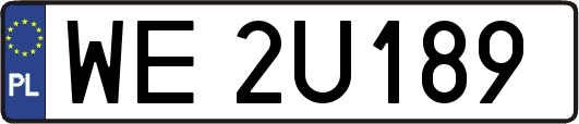WE2U189