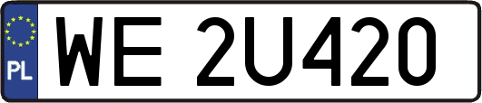 WE2U420
