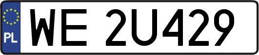 WE2U429