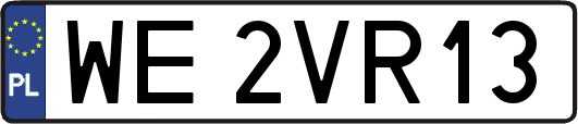 WE2VR13