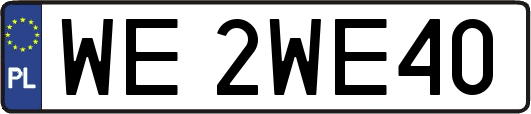 WE2WE40