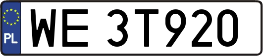WE3T920